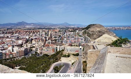 Several Huge Panoramic Photos Of Alicante, Mountains