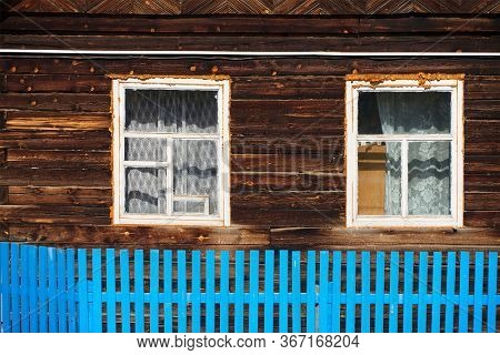 Siberian village of Khuzir on Olkhon Island, Baikal Lake
