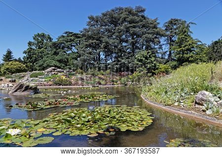 Lyon, France, May 19, 2020 : Park Reopens After Two Months Of Confinement. Travel Ban In France, Pop