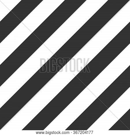 Abstract Vector Seamless Pattern Of Diagonal Wide Lines For Texture, Textile, Packaging Design And D