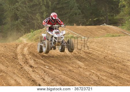Quad Rider på banen