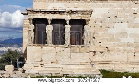 The Oldest Arthenon In The Athens, Greece