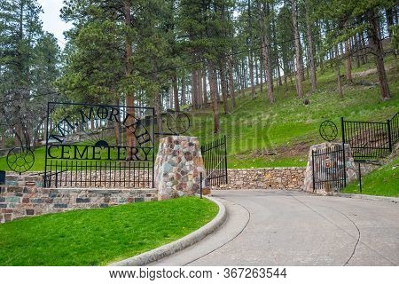 A Famous Burial Place In Deadwood, South Dakota