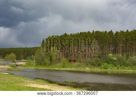 Lake Meadow, City Gorodok, Vitebsk Region, Belarus