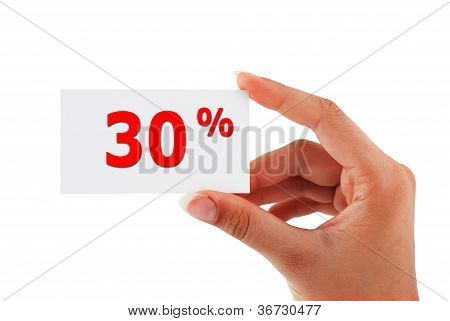 Karta 30 procent