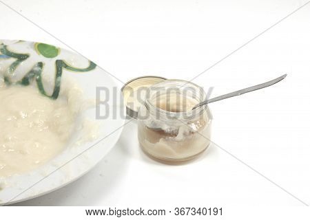 Dish And Container Of Homogenised Food For Food