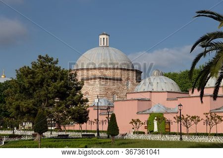 Hagia Sophia Hurrem Sultan Bathhouse In Sultanahmet Square, Istanbul City, Turkey