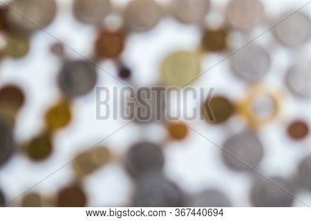 Unfocused Money. Unfocused Blured Background Bokeh. Non Focused. Bokeh Abstact Texture. Defocussed B