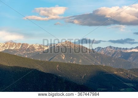 Landscape Of Parc Natural Comunal De Les Valls Del Comapedrosa National Park In Andorra.
