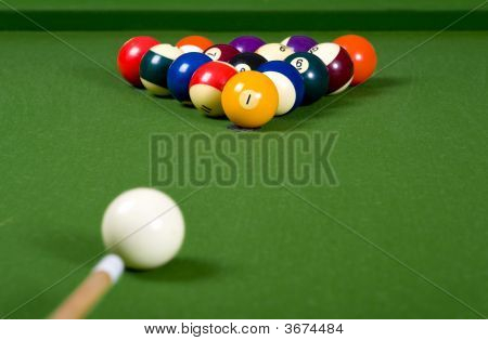 수영장이 나 당구의 게임