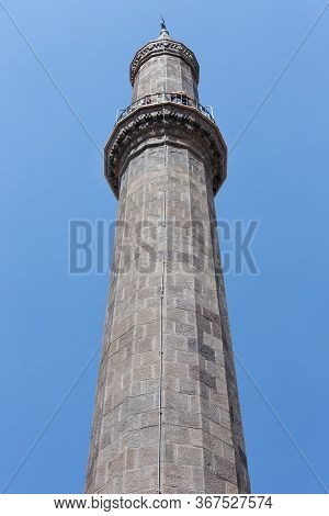 Eger Minaret, Build Bij Islamitic Turkish Ottoman In Hungary, Europe