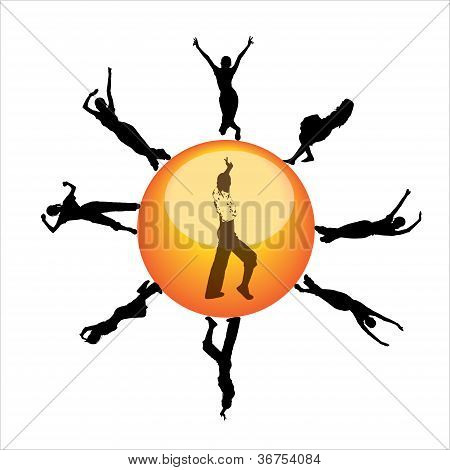 Dancing Silhouettes