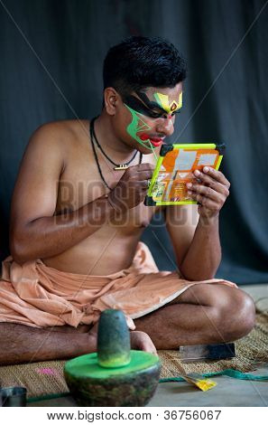 Théâtre Kathakali, Inde
