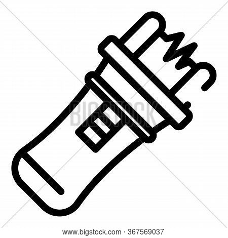 Electro Shocker Icon. Outline Electro Shocker Vector Icon For Web Design Isolated On White Backgroun