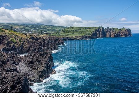 Walk On The Azores Archipelago. Discovery Of The Island Of Sao Miguel, Azores.
