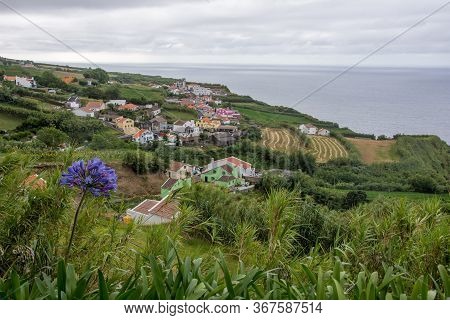 Walk On The Azores Archipelago. Discovery Of The Island Of Sao Miguel, Azores.sete Citades