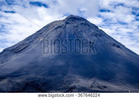 Pico Do Fogo Volcano In Cha Das Caldeiras, Cape Verde