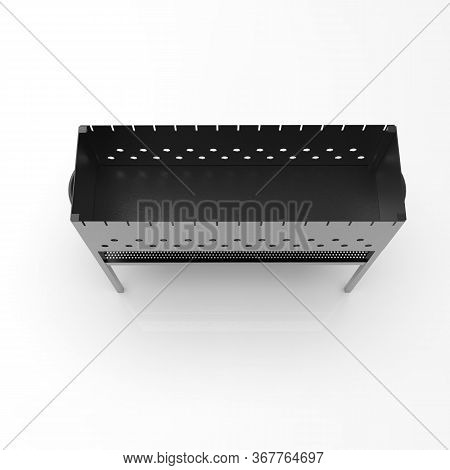 3d Image Of Large Black Metal Mangal V5
