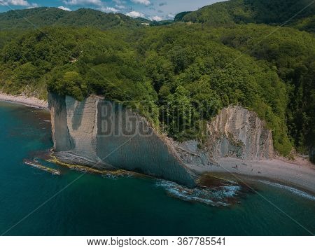 Skala Kiseleva Is A Natural Monument On The Territory Of The Tuapse District Of The Krasnodar Territ