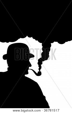 Homem com cachimbo