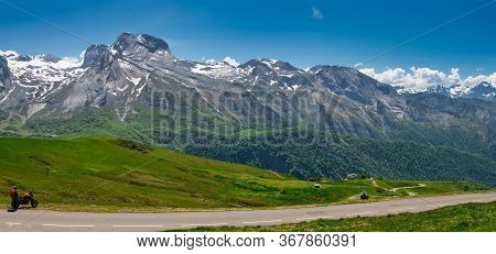 View Of Col Aubisque In The French Pyrenees