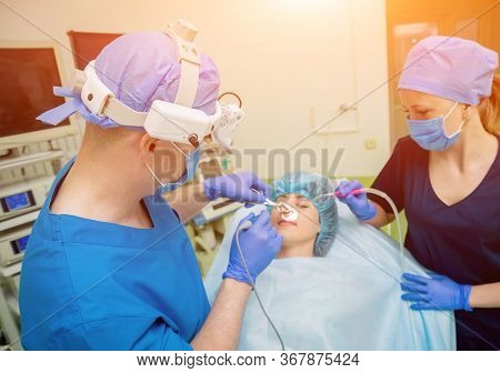 Laser Vaporization Of Nasal Concha With Coblation Technology Method