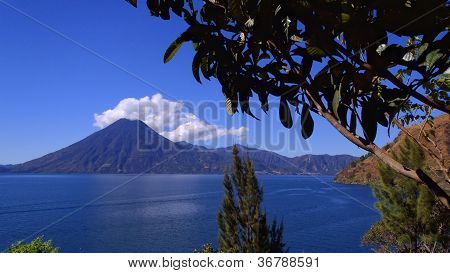 在危地马拉 volcanio