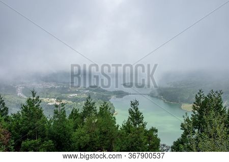 Walk On The Azores Archipelago. Discovery Of The Island Of Sao Miguel, Azores.sete Citades