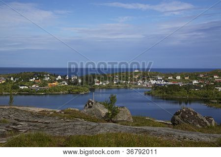 Norské rybářské vesnice