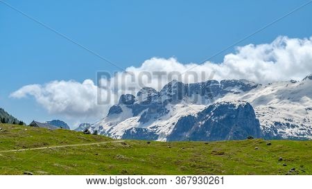 Spring Day In The Majestic Julian Alps, Friuli-venezia Giulia, Italy