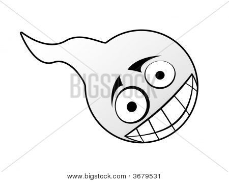 Cartooned Sperm