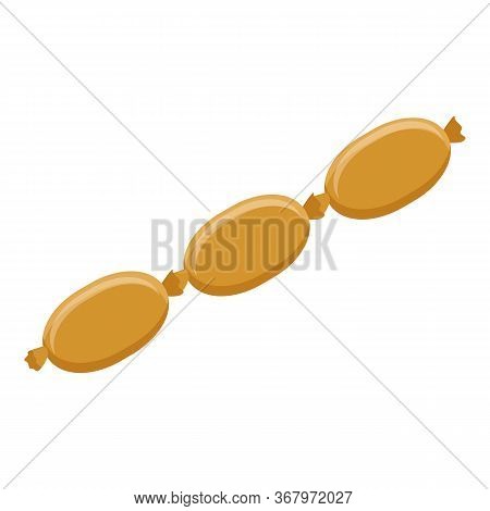 Snag Sausage Icon. Isometric Of Snag Sausage Vector Icon For Web Design Isolated On White Background