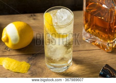 Alcoholic Whiskey And Soda Highball