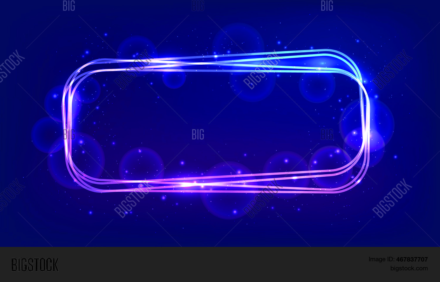 Neon Rounded Vector & Photo (Free Trial) | Bigstock