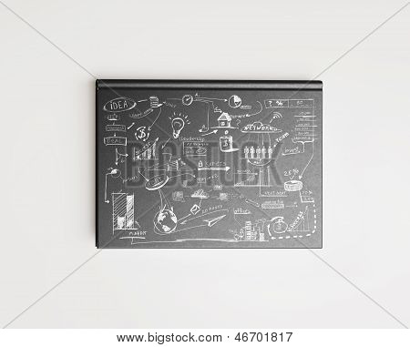 book with business strategy on its cover