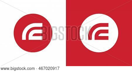Nitial Letter Rc Logo Icon Design Template Elements - Vector
