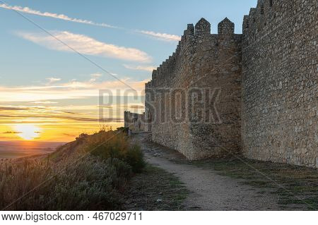 Medieval Town Of Urueña In The Province Of Valladolid (castilla Y Leon, Spain)