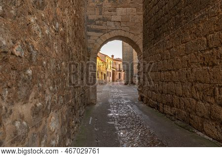 Medieval Town Of Urueña In The Province Of Valladolid (castilla Y Leon, Spain)