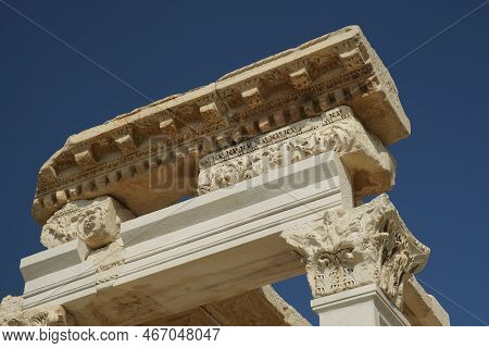 Laodicea On The Lycus Ancient City In Denizli City, Turkiye