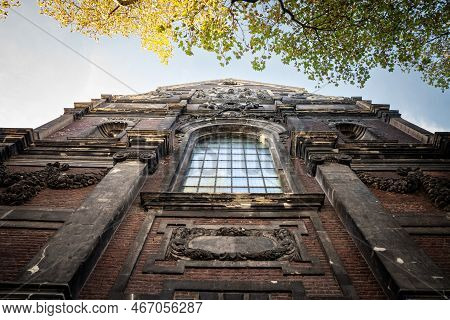 Augustijnenkerk, Or Augustinian Church In Maastricht, Netherlands. It's An Iconic Baroque Catholic C