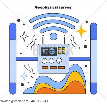 Geophysical Survey For Gas Fields Development. Natural Resource Exploration