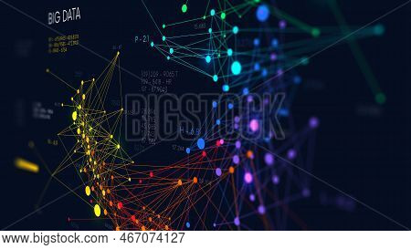 Analysis And Sorting Financial Big Data, Digital Visualization Information Networks Flow, Abstract C