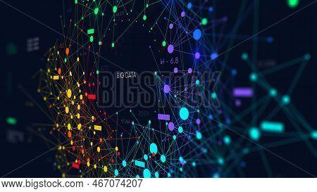Digital Visualization Information Networks Flow, Analysis And Sorting Financial Big Data, Abstract C