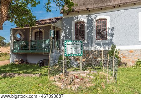 Elim, South Africa - Sep 21, 2022: The Tourism Office At The Heritage Centre In Elim, In The Western
