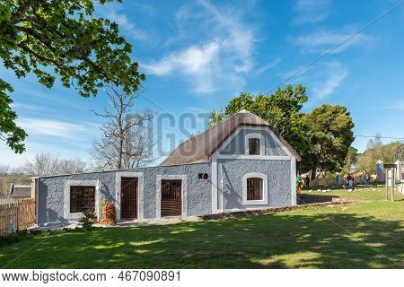 Elim, South Africa - Sep 21, 2022: Building Of The Watermill In Elim, In The Western Cape Province. 