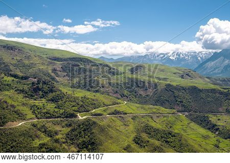 Amazing View Of Mountain In Albanian Alps.