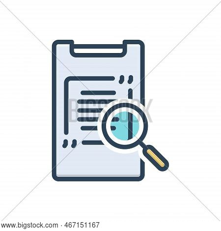 Color Illustration Icon For Definition Clarity Lucidity Explanation Aphorism Book Quot Description C
