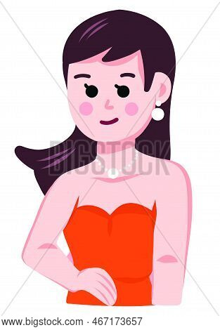 Hot Girl Digital Sticker For Digital Planners And Printing