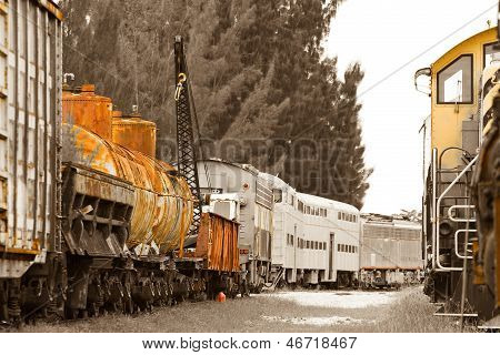 Trainyard'ın eski trenlerde