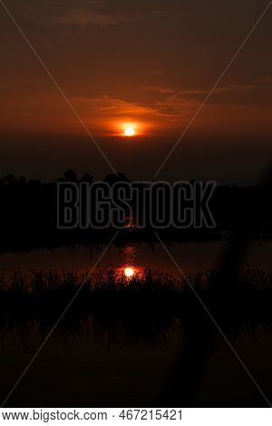 On A Clear Evening, There's A Length Of Time Between Sunset And What We Know To Be The Night. As The